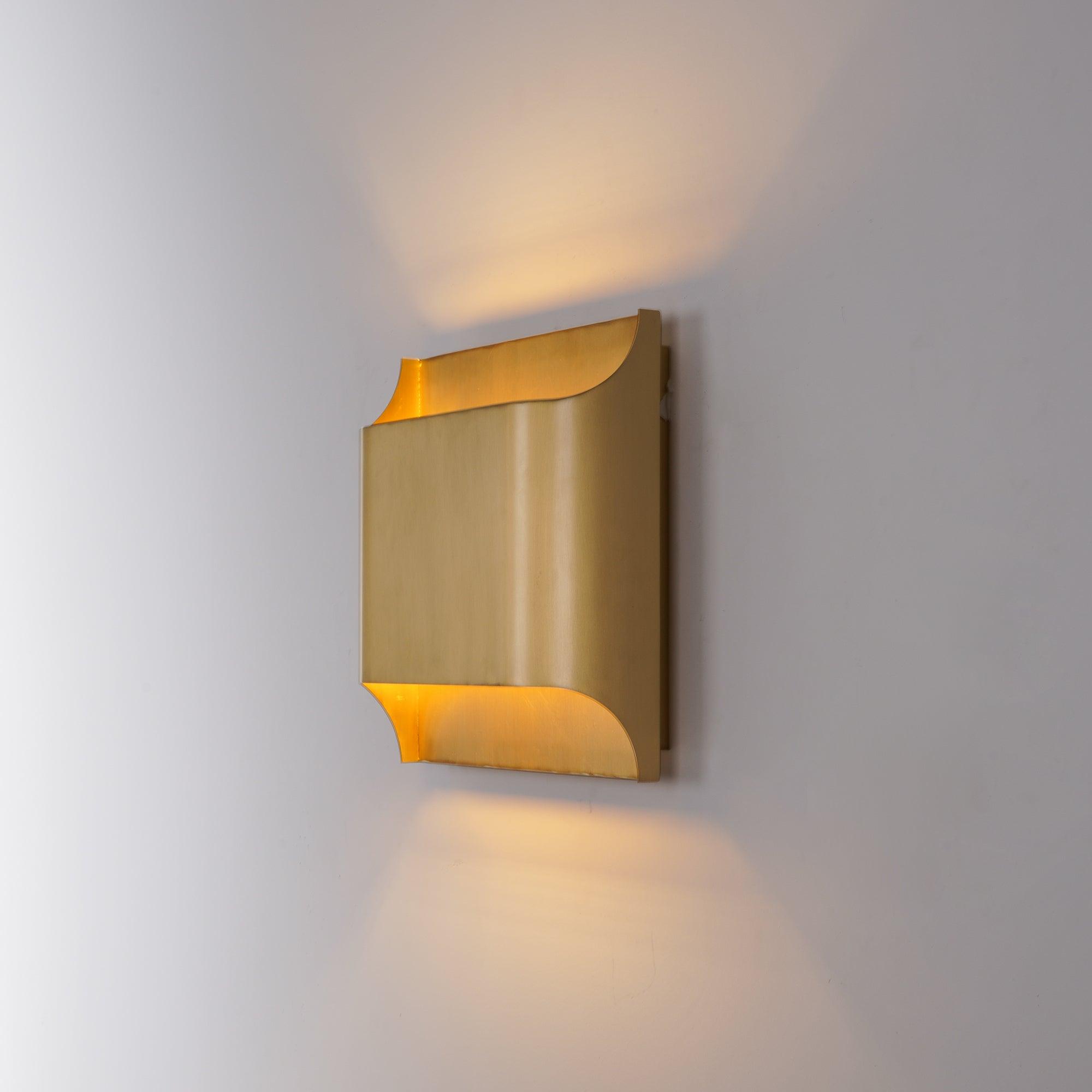 Leclerc Brass Wall Lamp - Letslighting