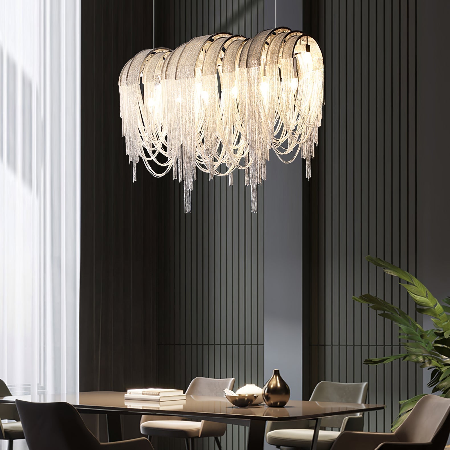 Length Chains Chandelier - Letslighting