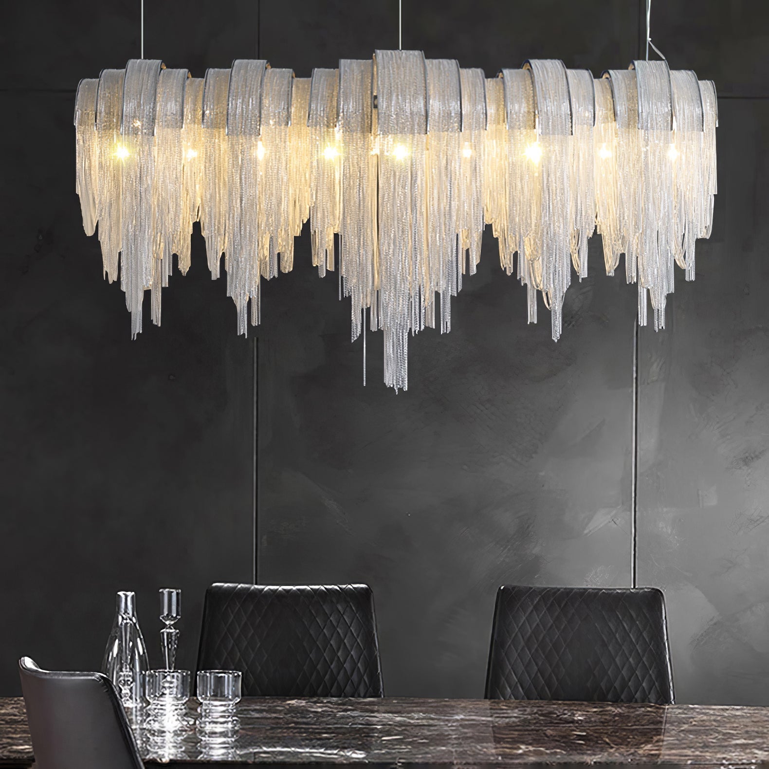 Length Chains Chandelier - Letslighting