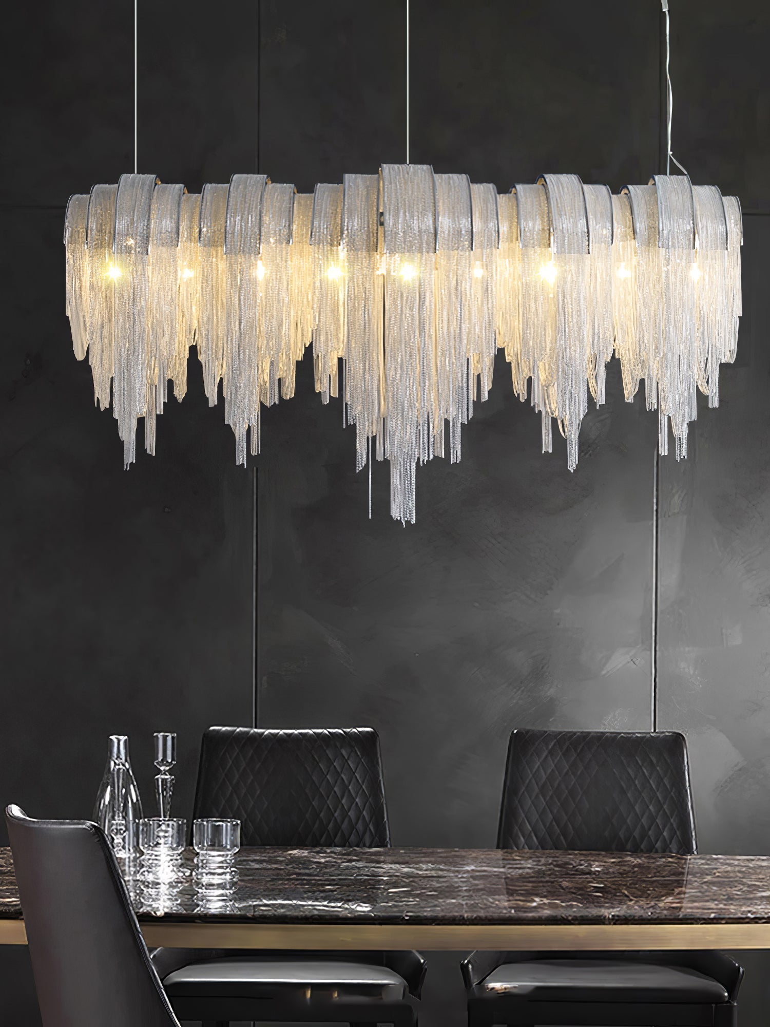 Length Chains Chandelier - Letslighting