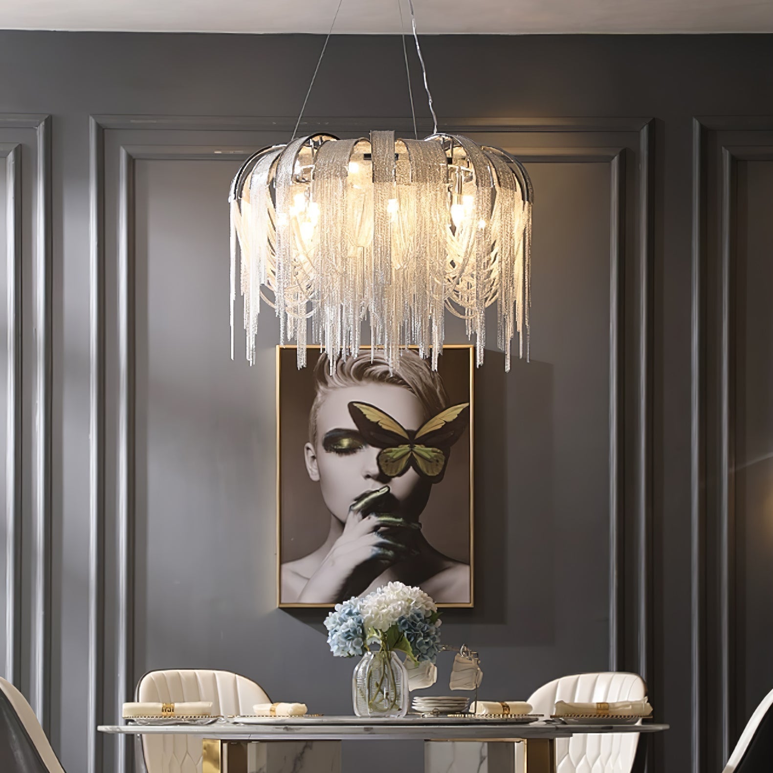 Length Chains Chandelier - Letslighting