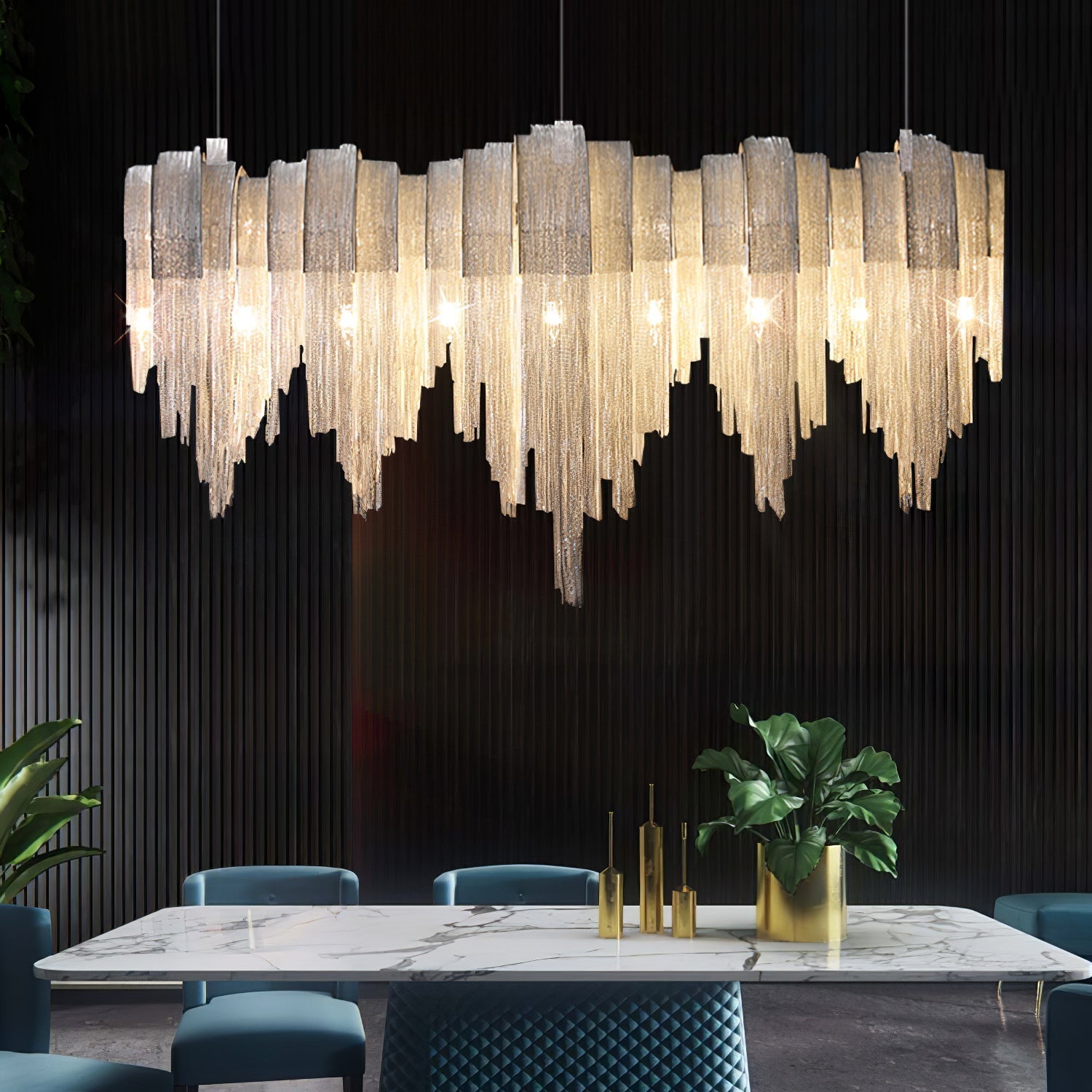 Length Chains Chandelier - Letslighting