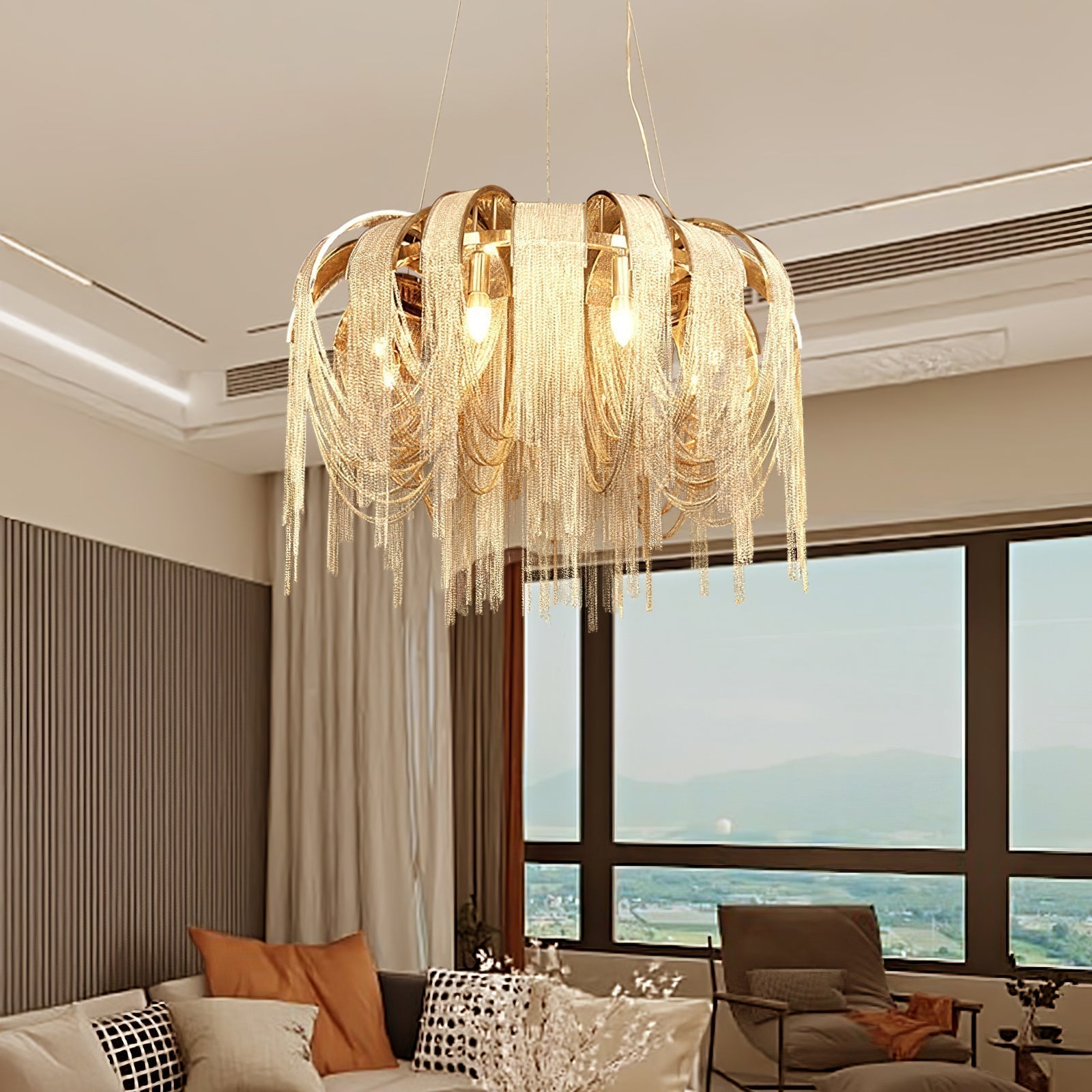 Length Chains Chandelier - Letslighting