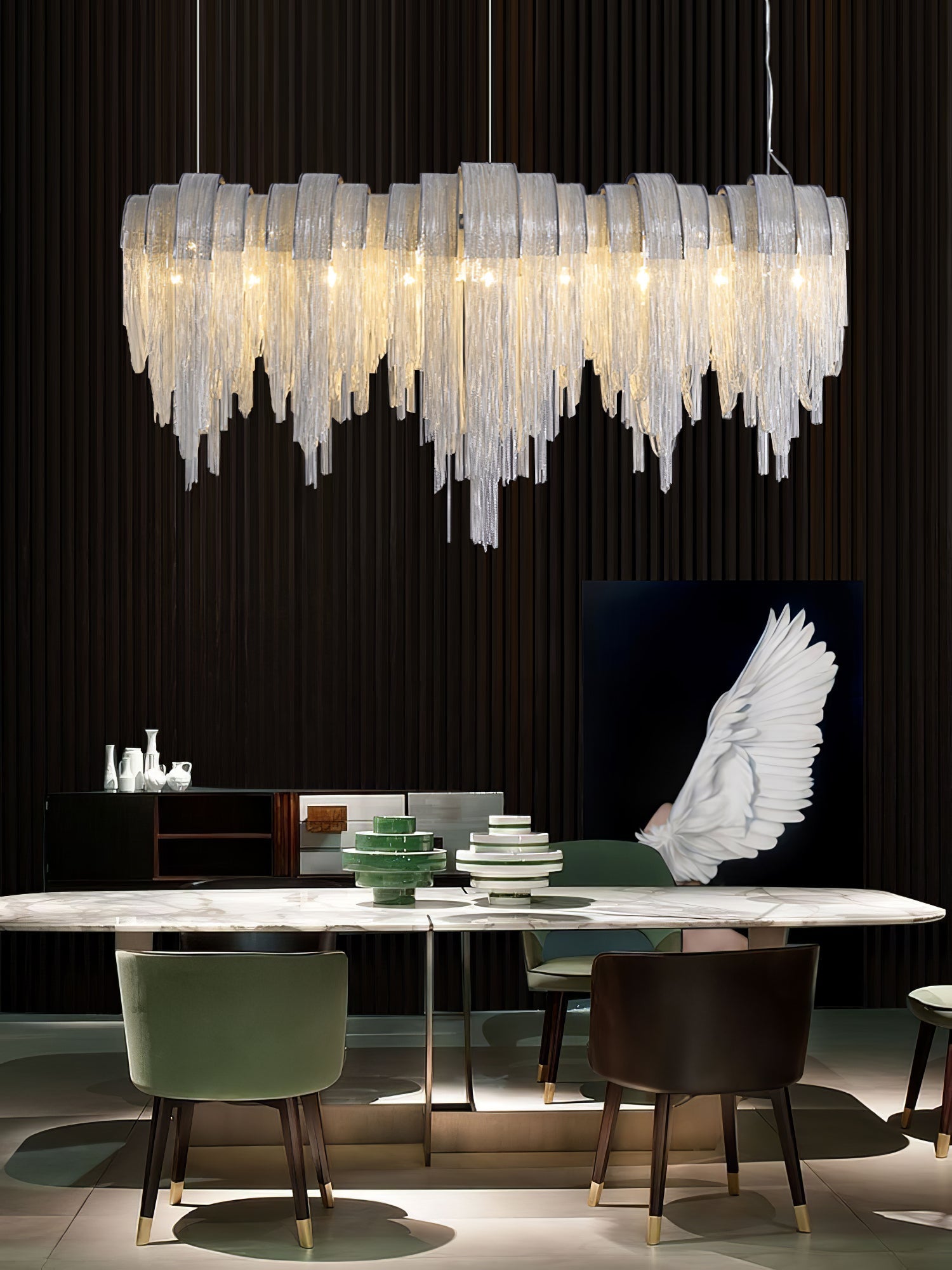 Length Chains Chandelier - Letslighting