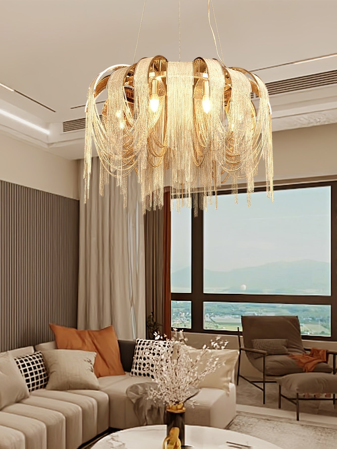 Length Chains Chandelier - Letslighting