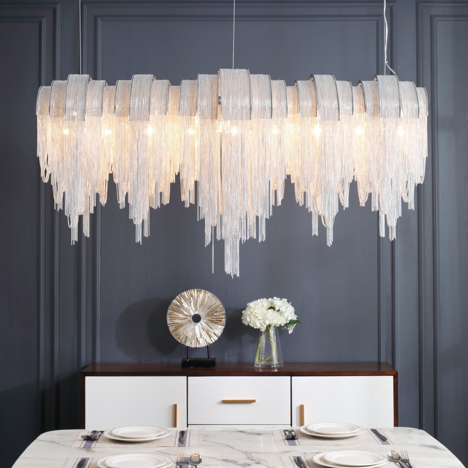 Length Chains Chandelier - Letslighting