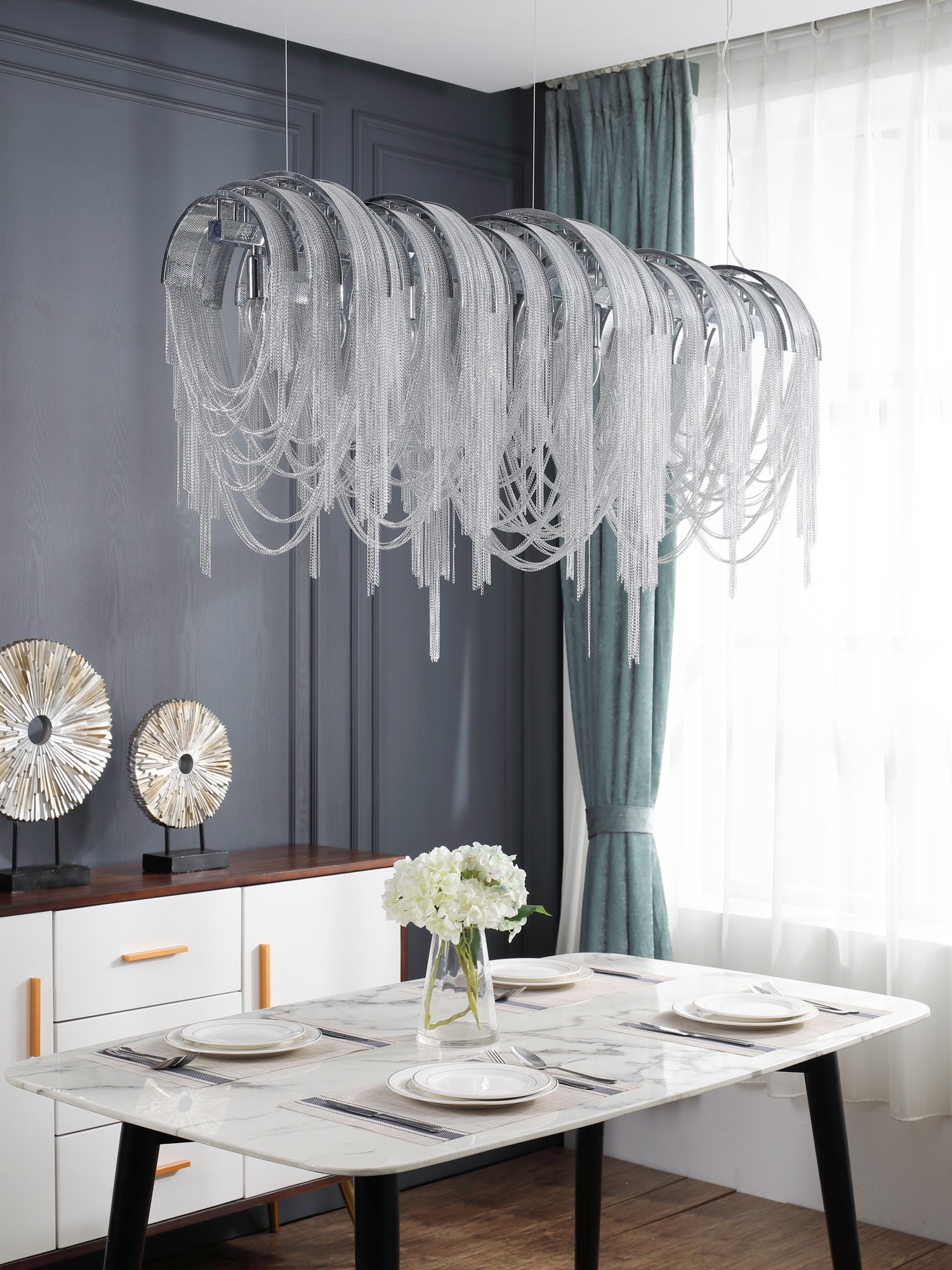 Length Chains Chandelier - Letslighting
