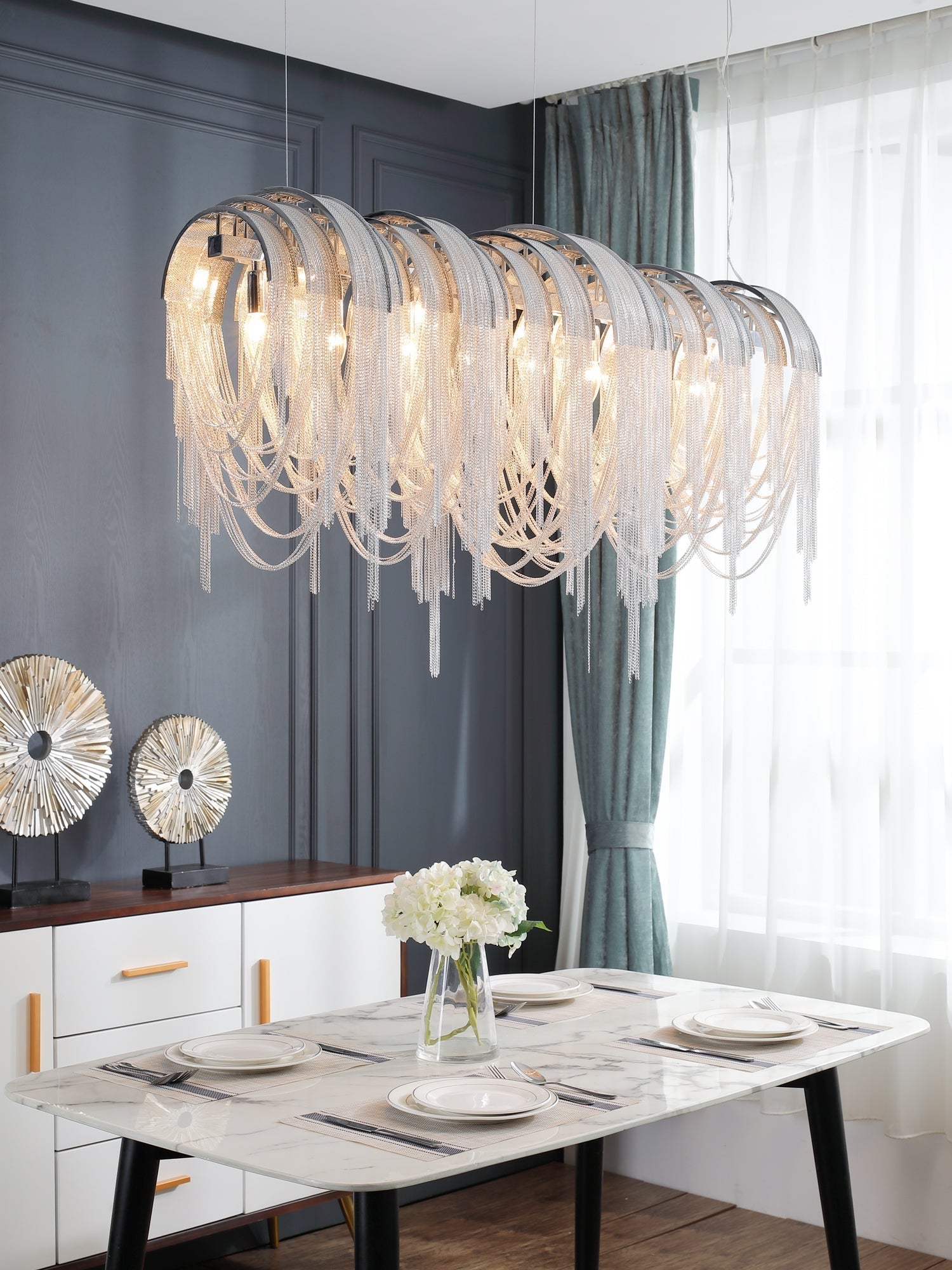 Length Chains Chandelier - Letslighting
