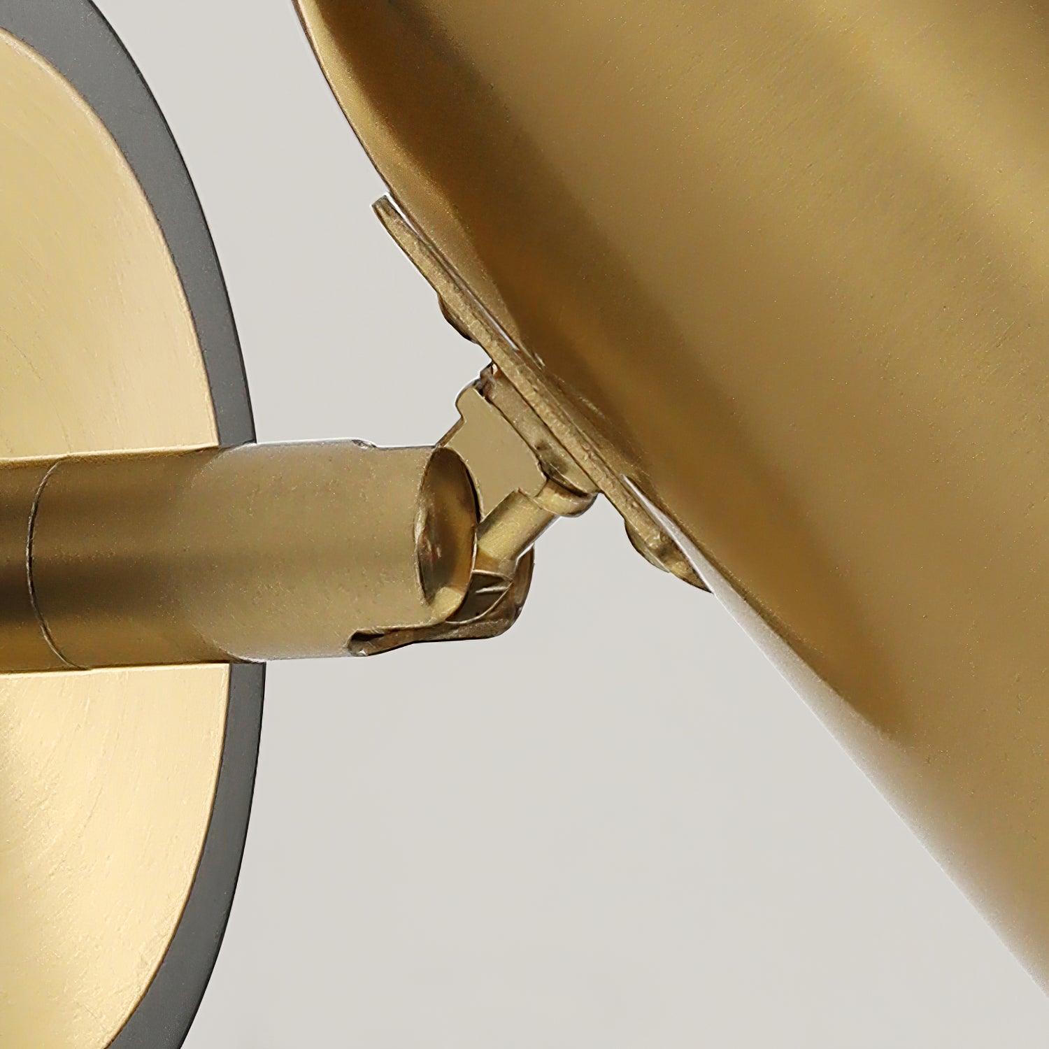 Leonardo Gold Wall Lamp - Letslighting