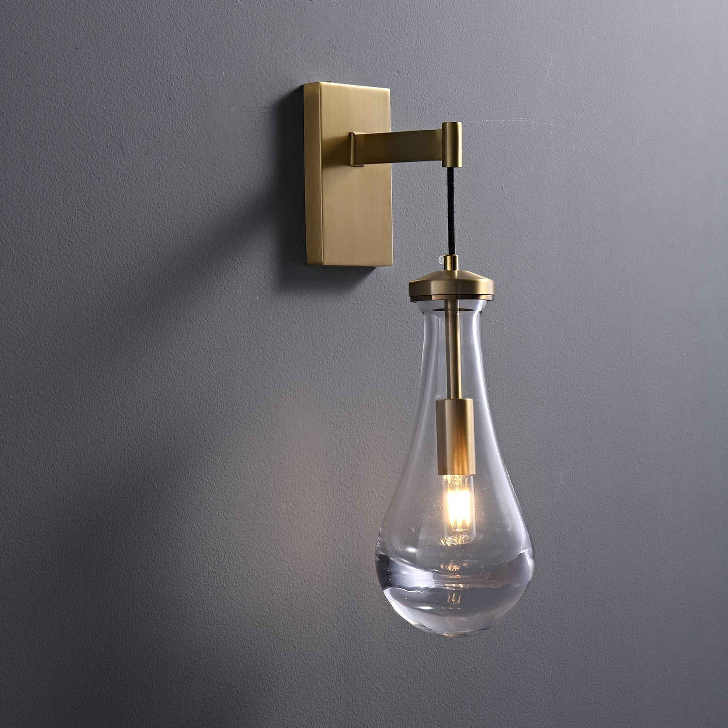 Leontine Glass Wall Lamp - Letslighting