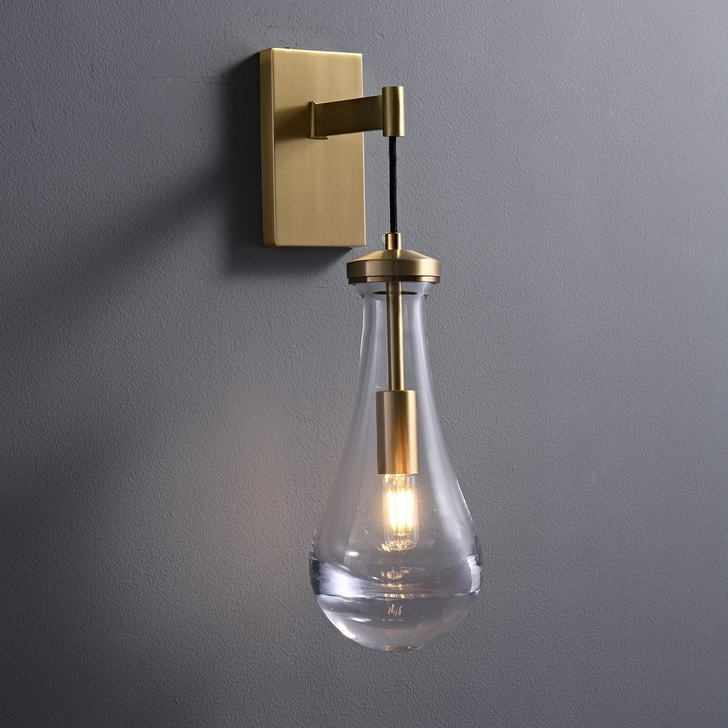 Leontine Glass Wall Lamp - Letslighting