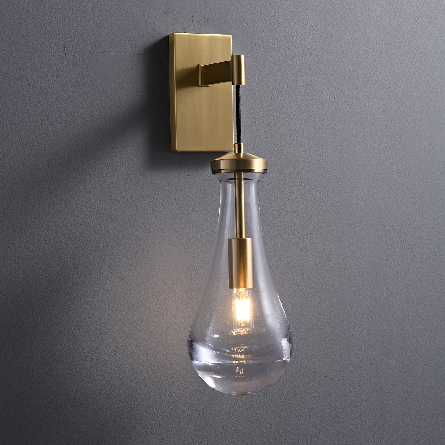 Leontine Glass Wall Lamp - Letslighting