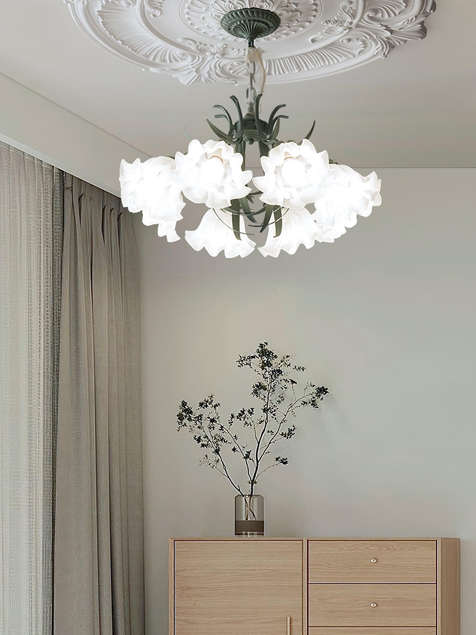 Lily of the Valley Flower Chandelier - Letslighting