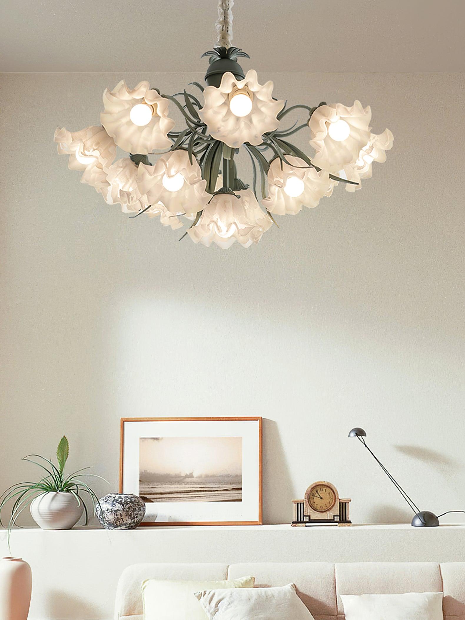 Lily of the Valley Flower Chandelier - Letslighting
