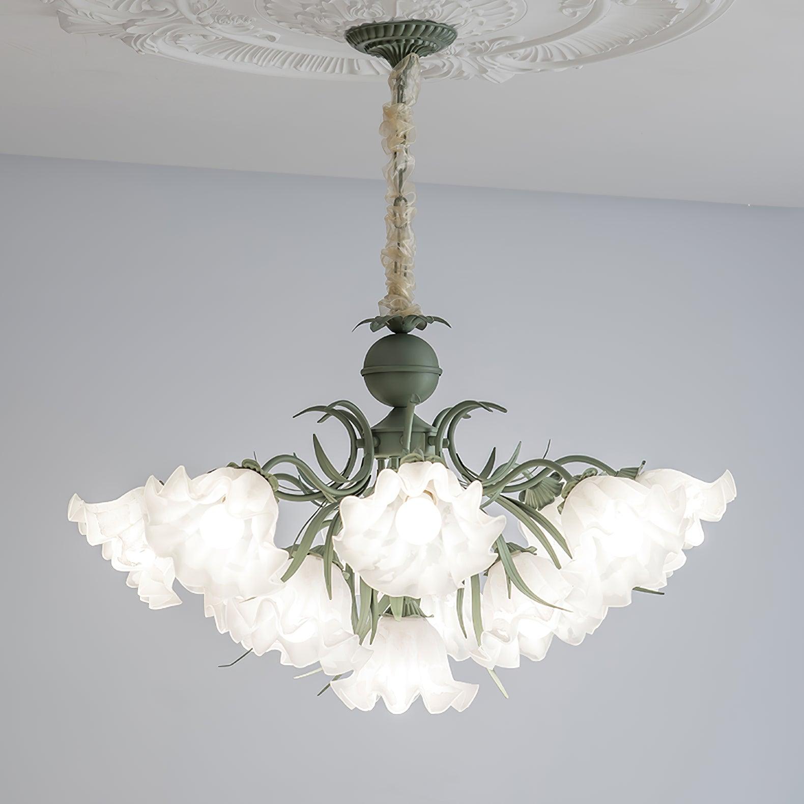 Lily of the Valley Flower Chandelier - Letslighting