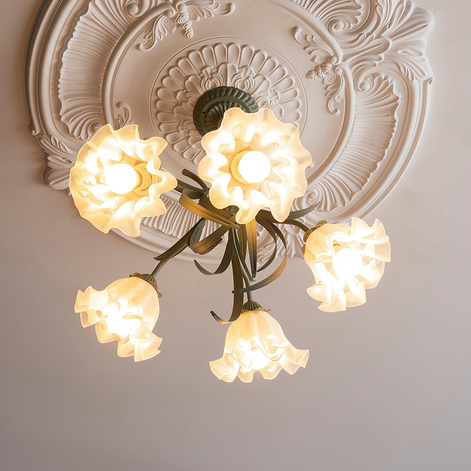 Lily of the Valley Flower Chandelier - Letslighting