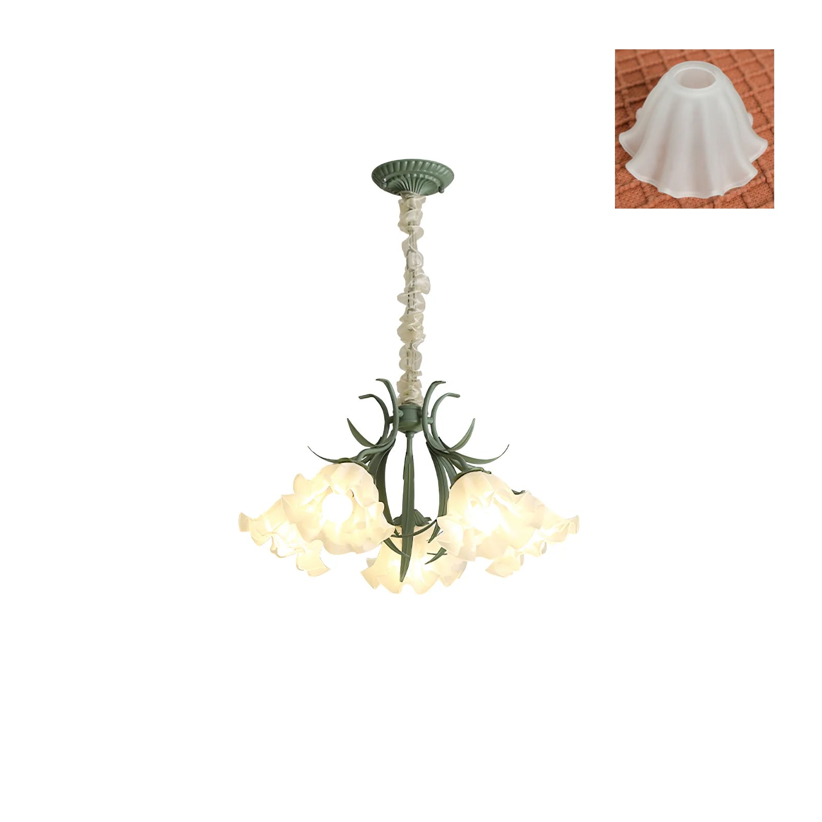 Lily of the Valley Flower Chandelier - Letslighting