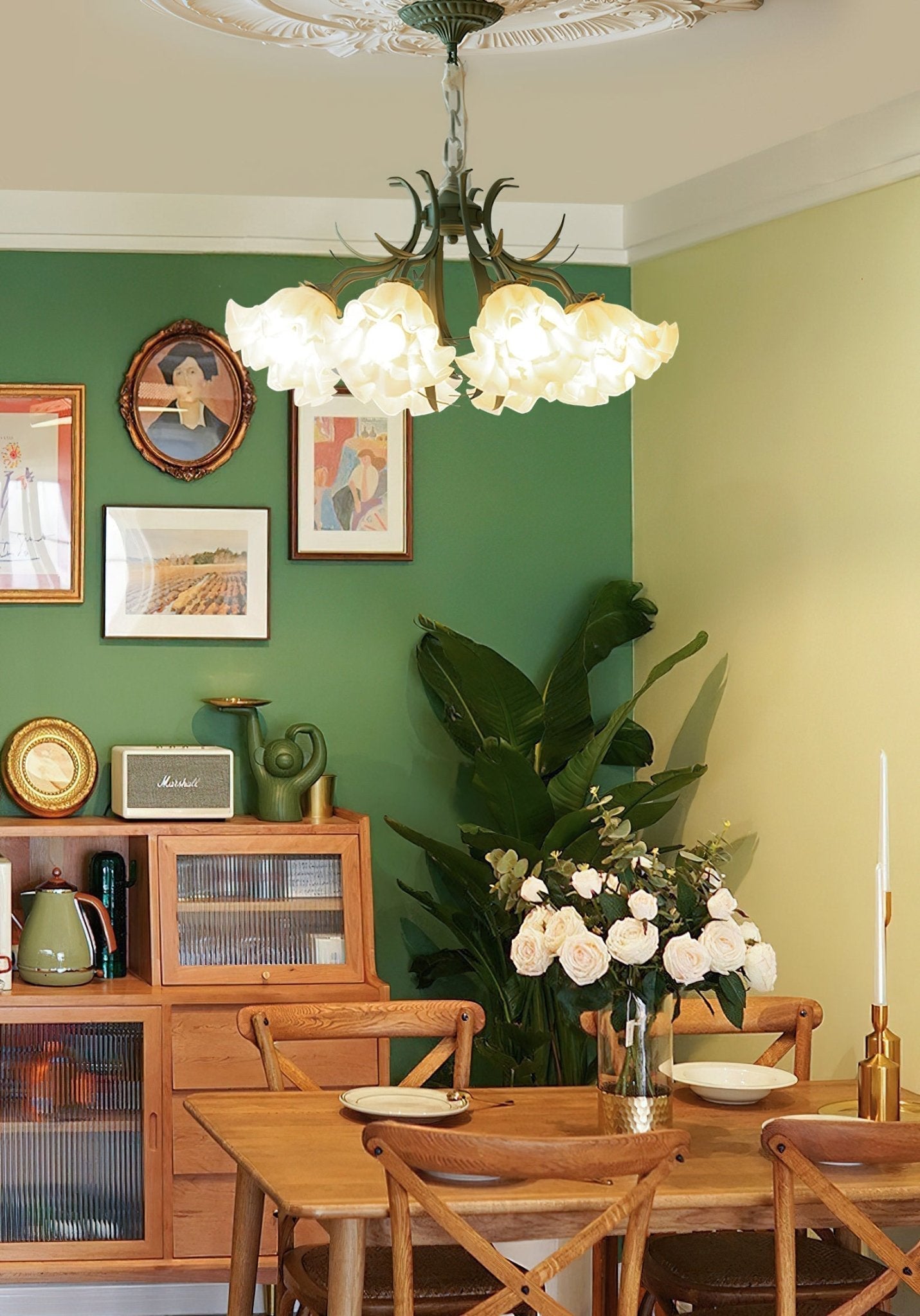 Lily of the Valley Flower Chandelier - Letslighting