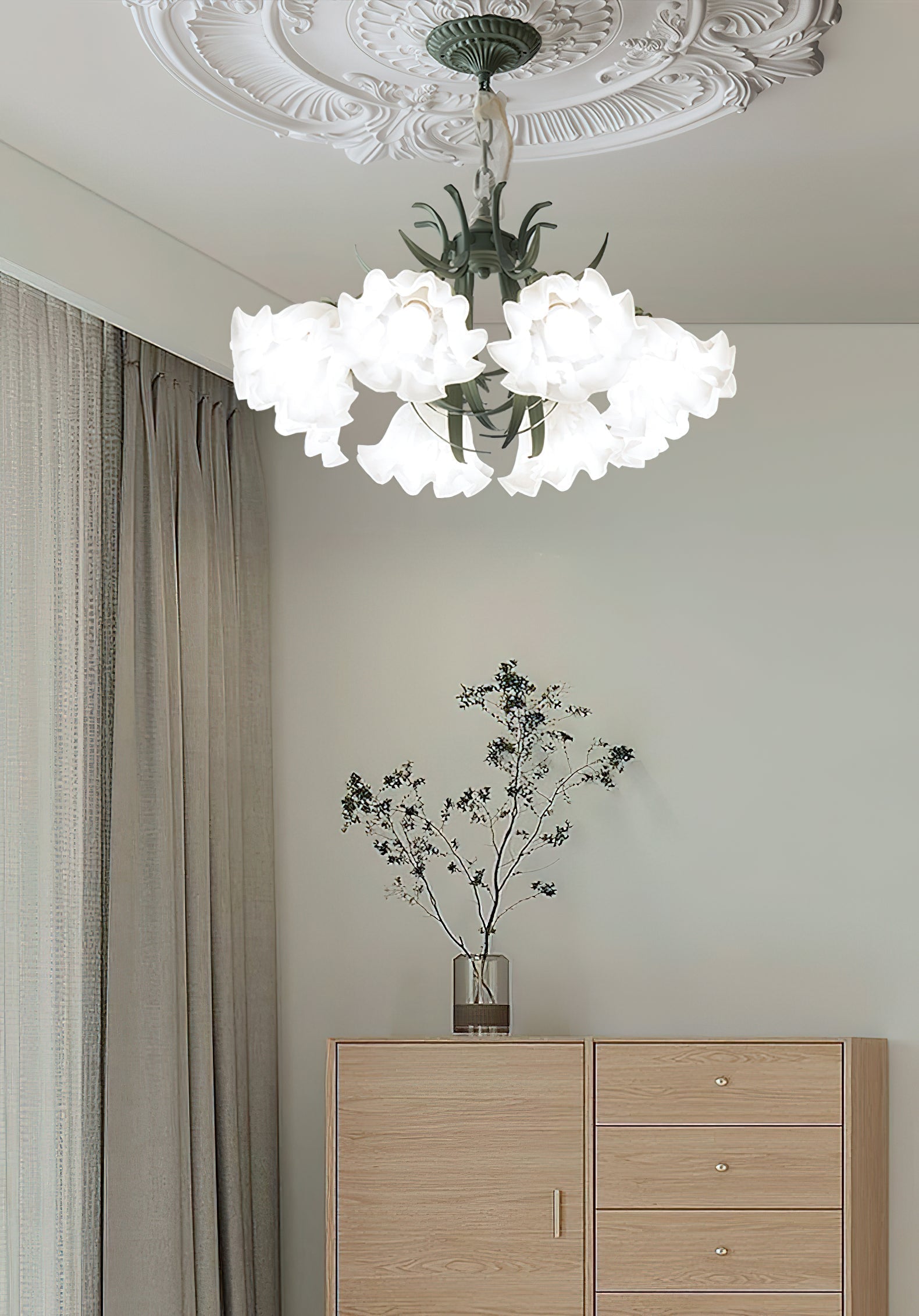 Lily of the Valley Flower Chandelier - Letslighting