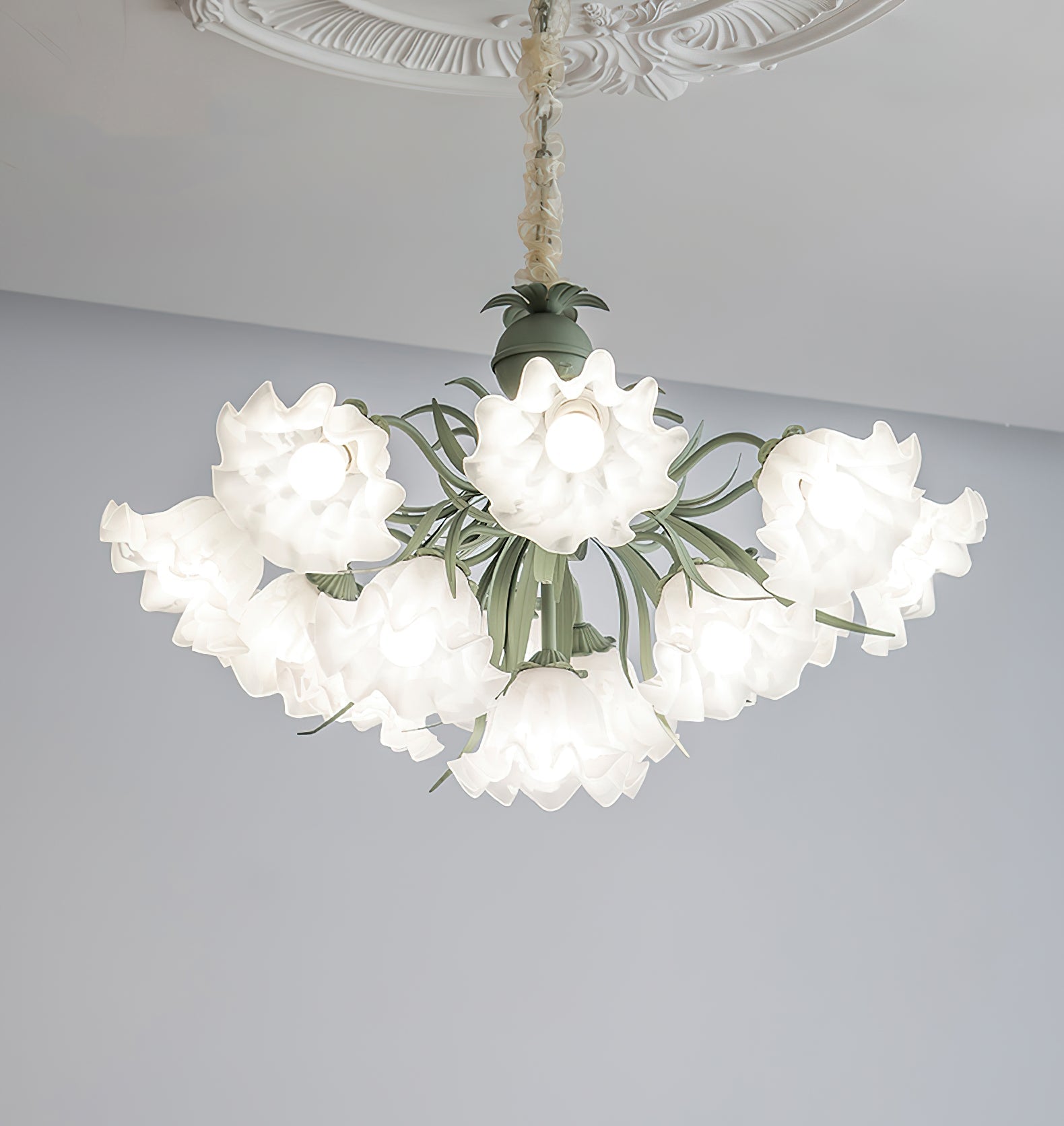 Lily of the Valley Flower Chandelier - Letslighting