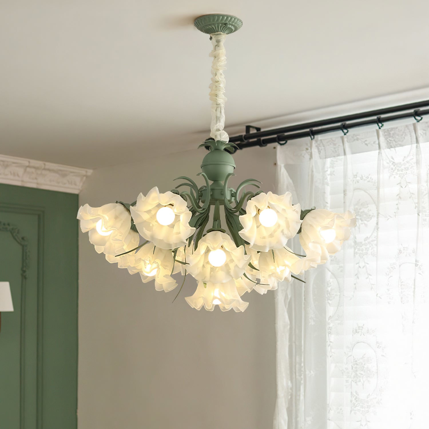 Lily of the Valley Flower Chandelier - Letslighting