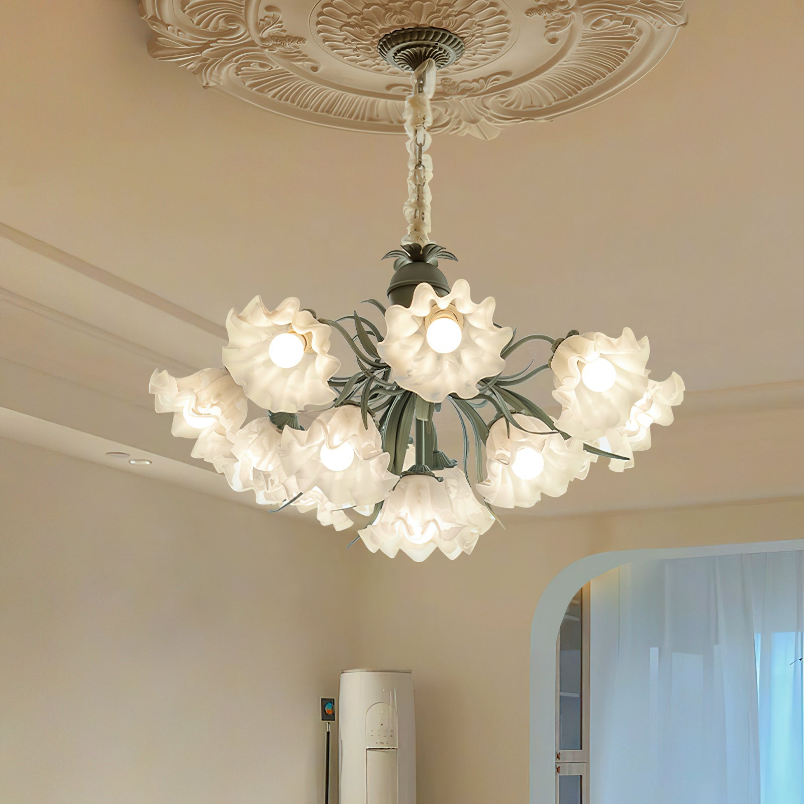 Lily of the Valley Flower Chandelier - Letslighting