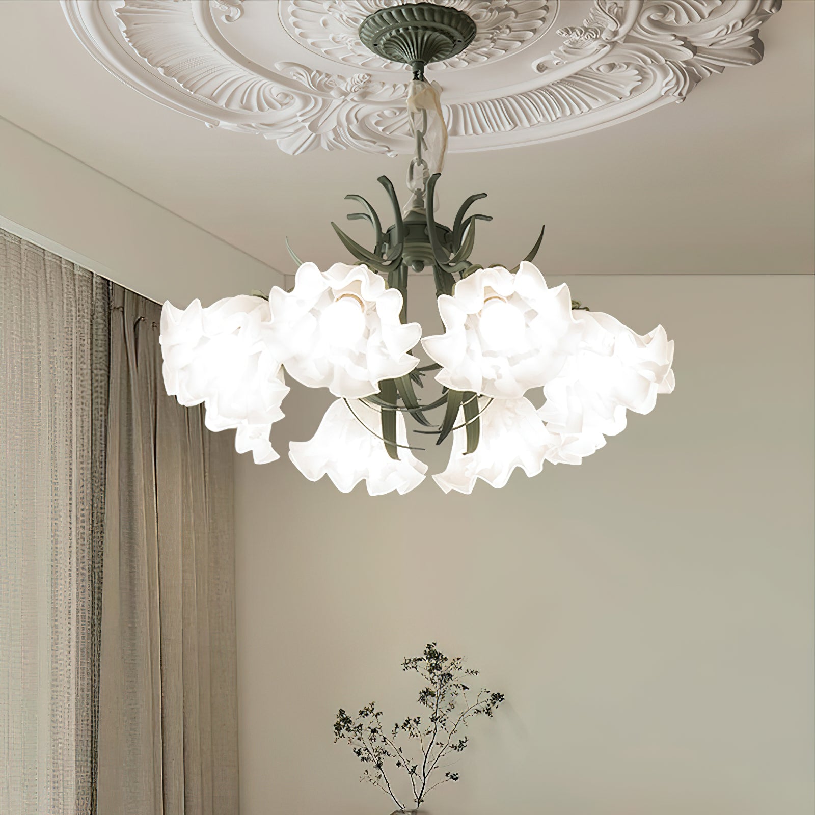 Lily of the Valley Flower Chandelier - Letslighting
