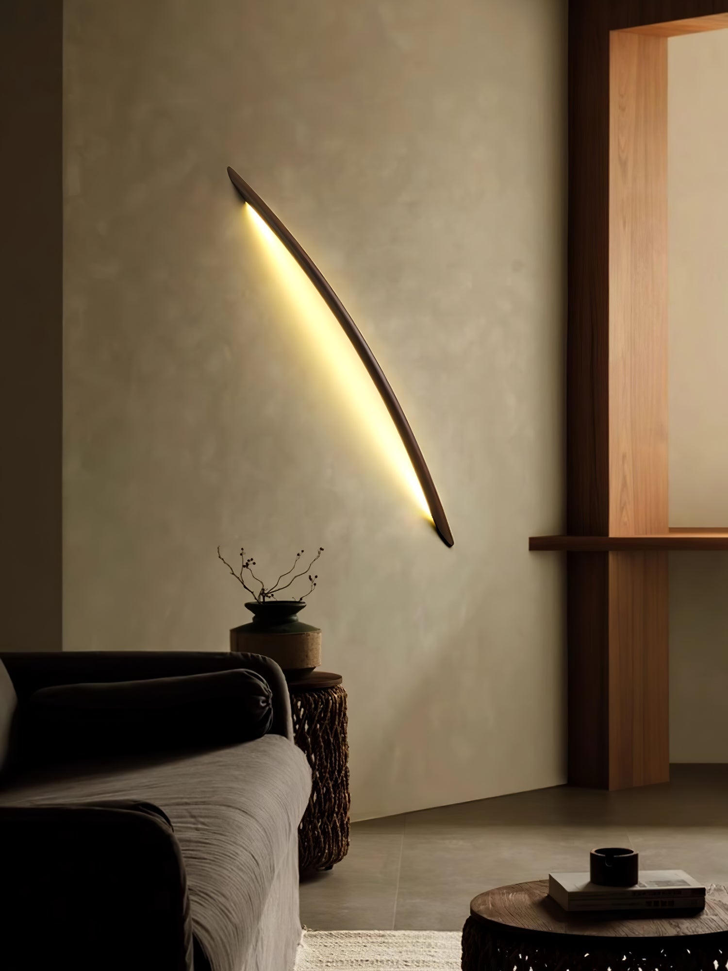 Linea Wood Wall Light - Letslighting
