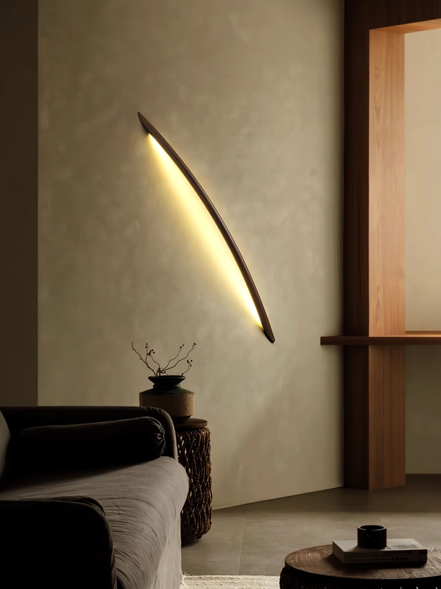 Linea Wood Wall Light - Letslighting