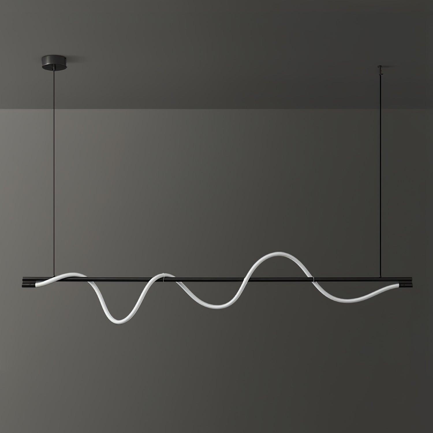 Linear Curve Island Pendant Lamp - Letslighting