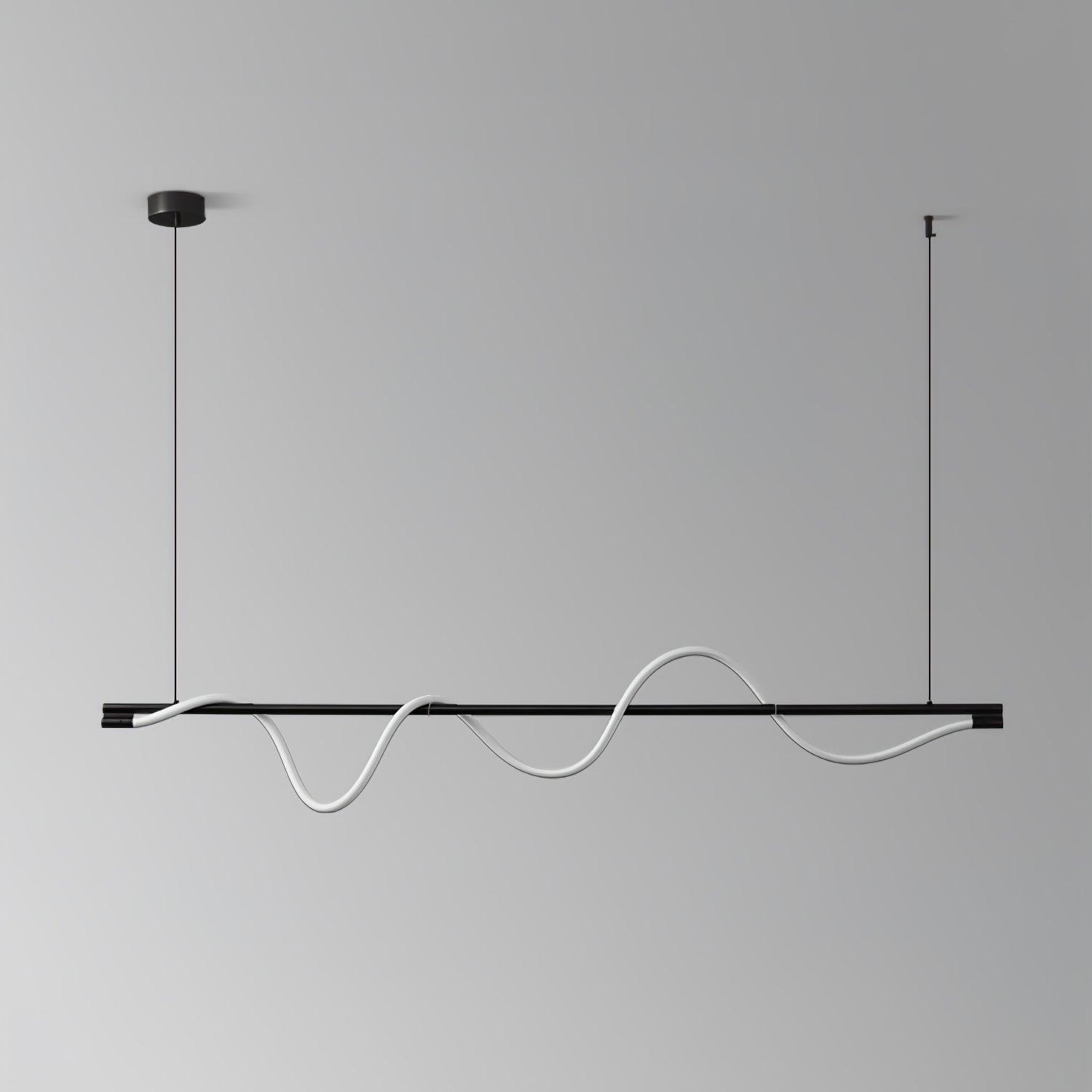 Linear Curve Island Pendant Lamp - Letslighting