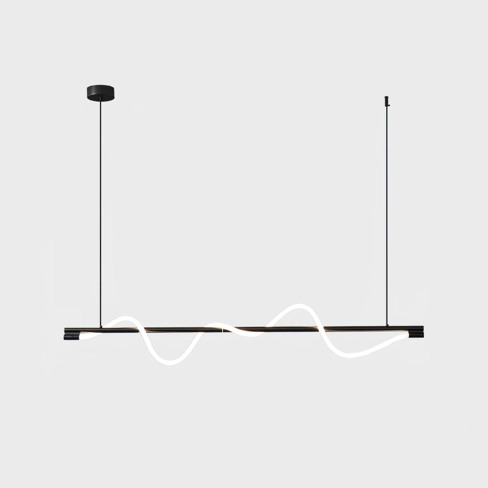 Linear Curve Island Pendant Lamp - Letslighting