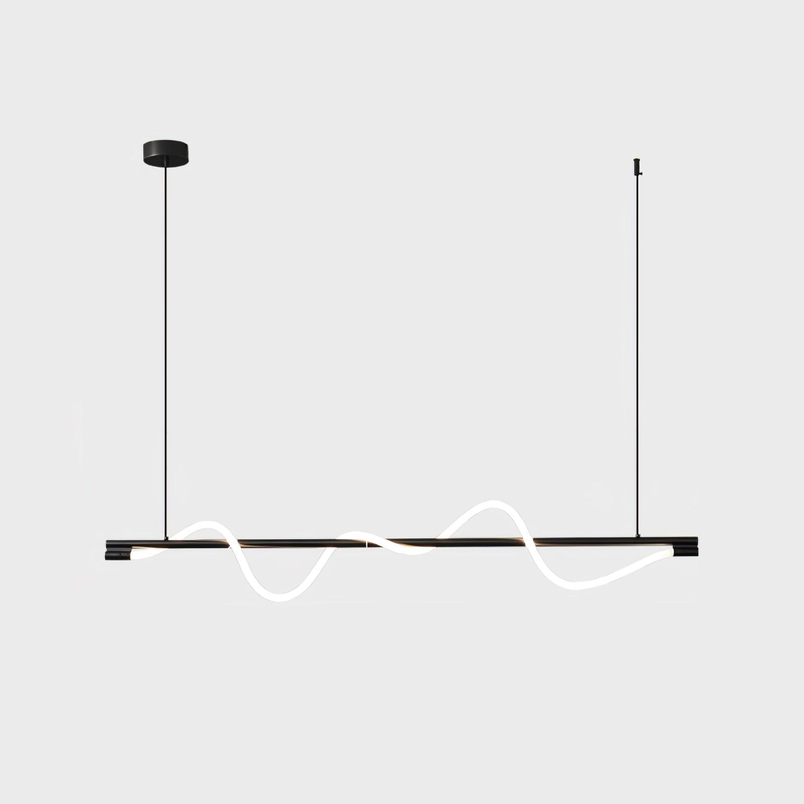 Linear Curve Island Pendant Lamp - Letslighting