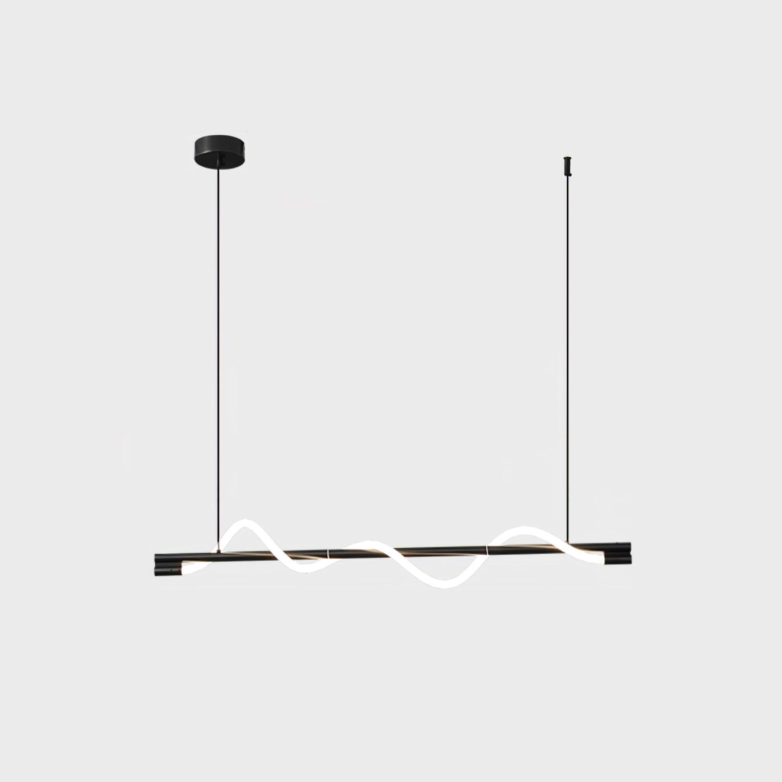 Linear Curve Island Pendant Lamp - Letslighting