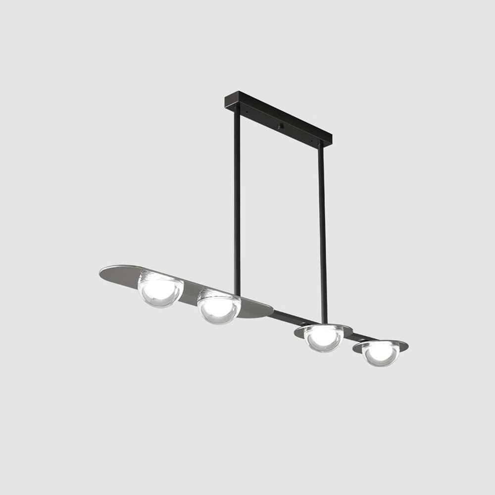 Aurora Pendant Lamp Linear Glass Minimalist - Letslighting