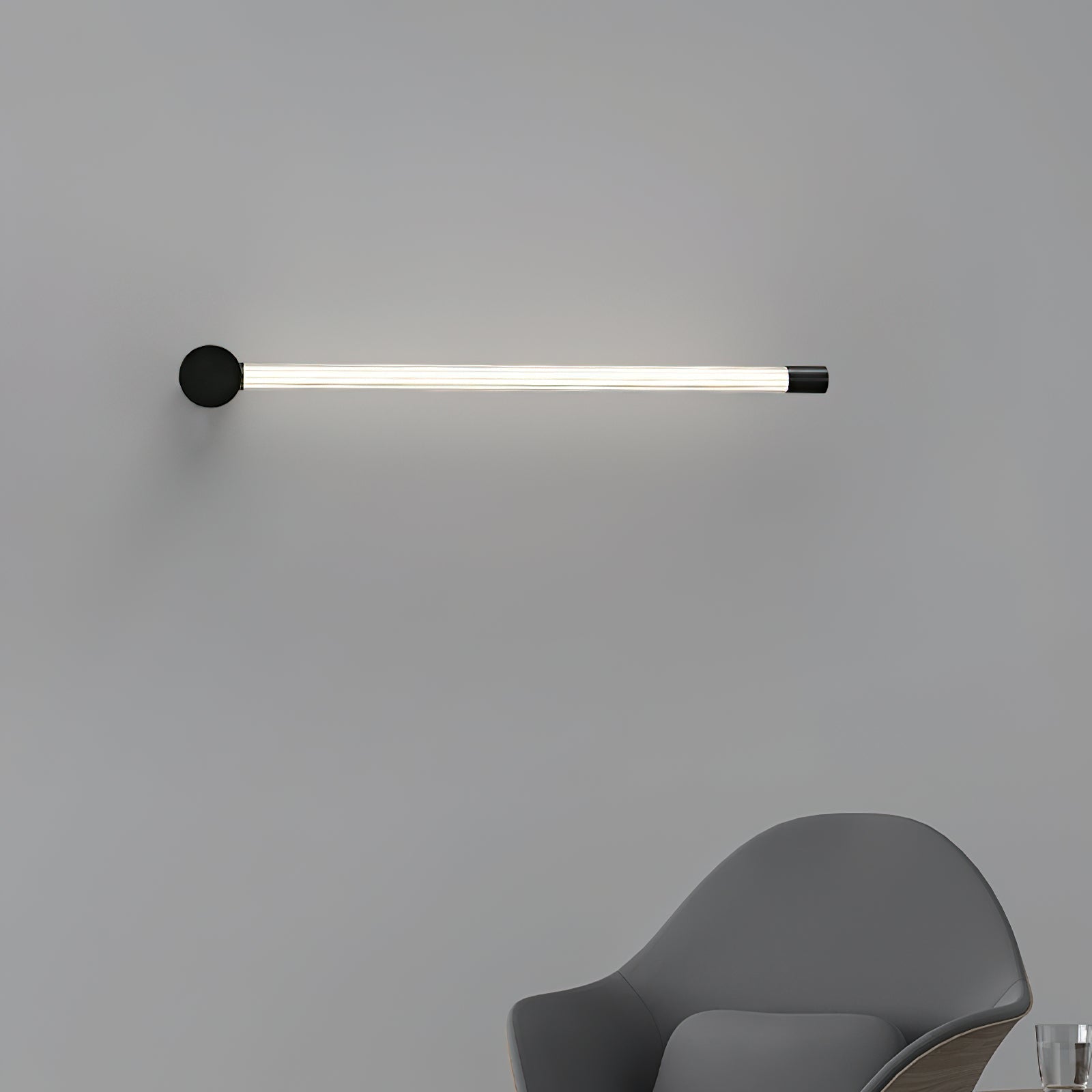 Arisha Lámpara de Pared Lineal LED Dorada