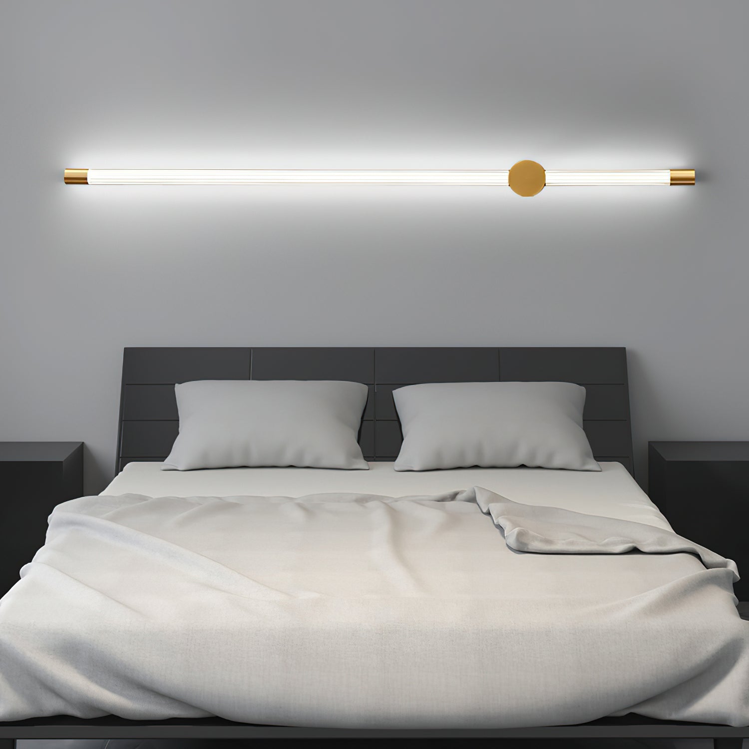 Arisha Lámpara de Pared Lineal LED Dorada