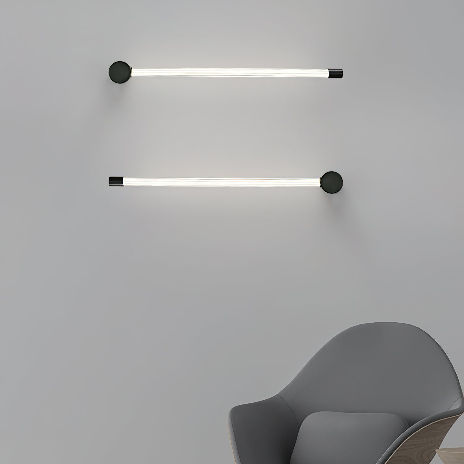 Arisha Lámpara de Pared Lineal LED Dorada