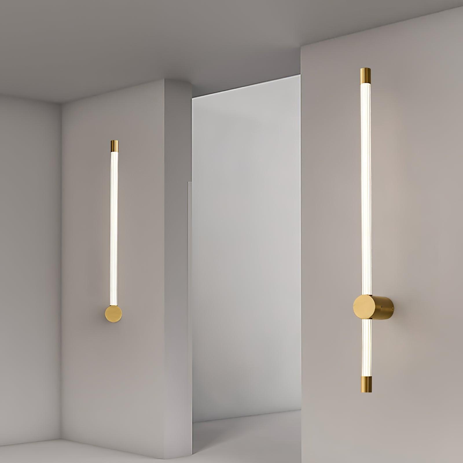 Arisha Lámpara de Pared Lineal LED Dorada