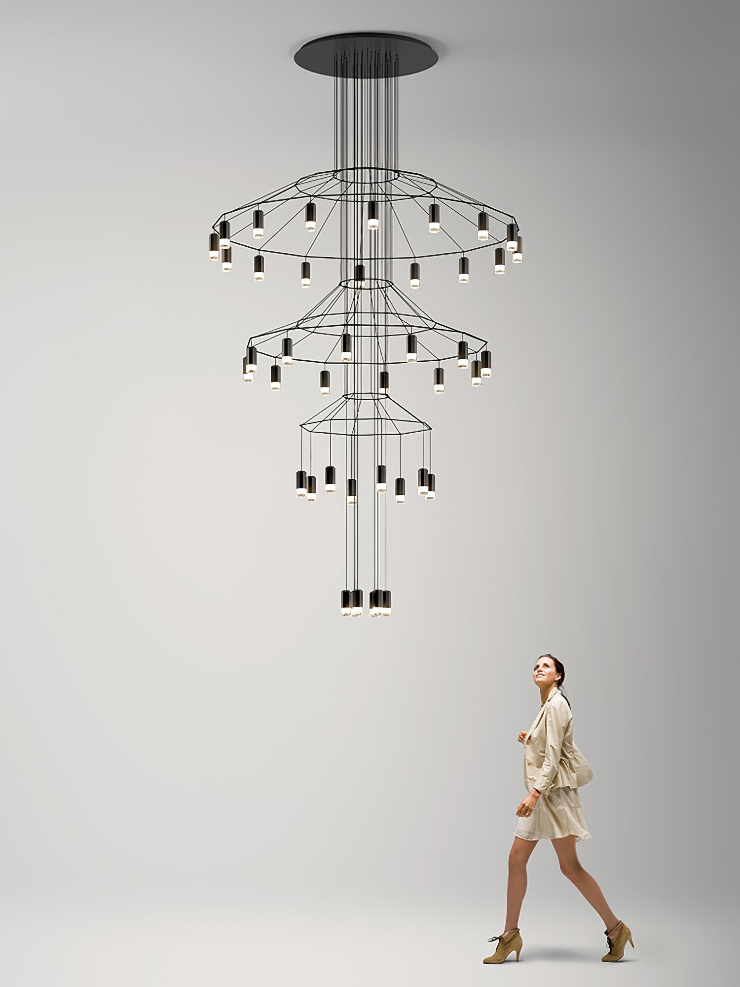 Lines Chandelier - Letslighting