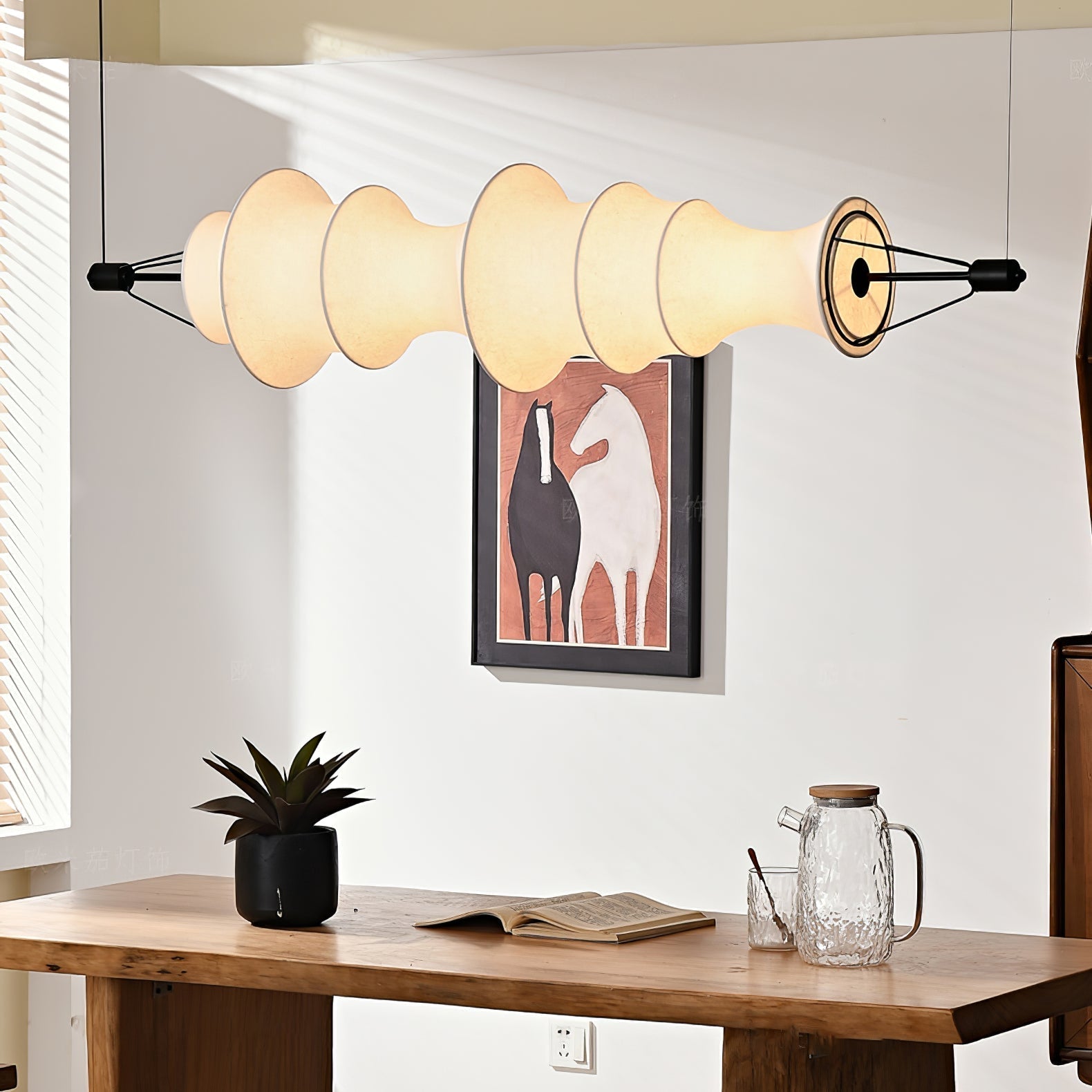Linna Silk Pendant Lamp - Letslighting