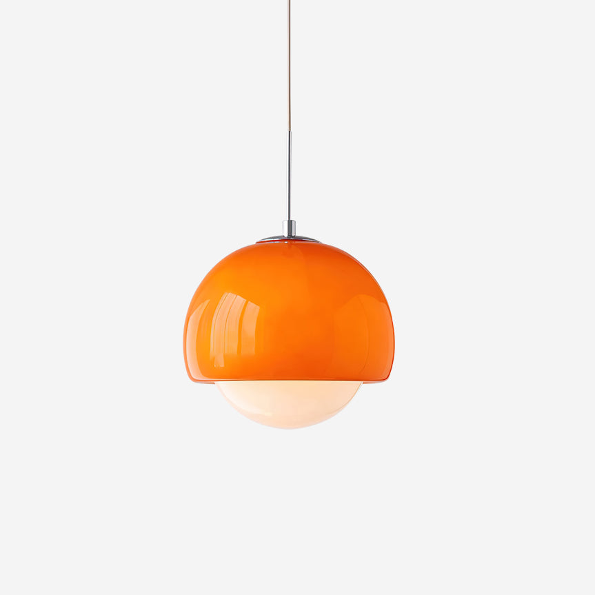 Pendant Light Glass Globe Retro Modern Style Colorful Soft Illumination - Letslighting