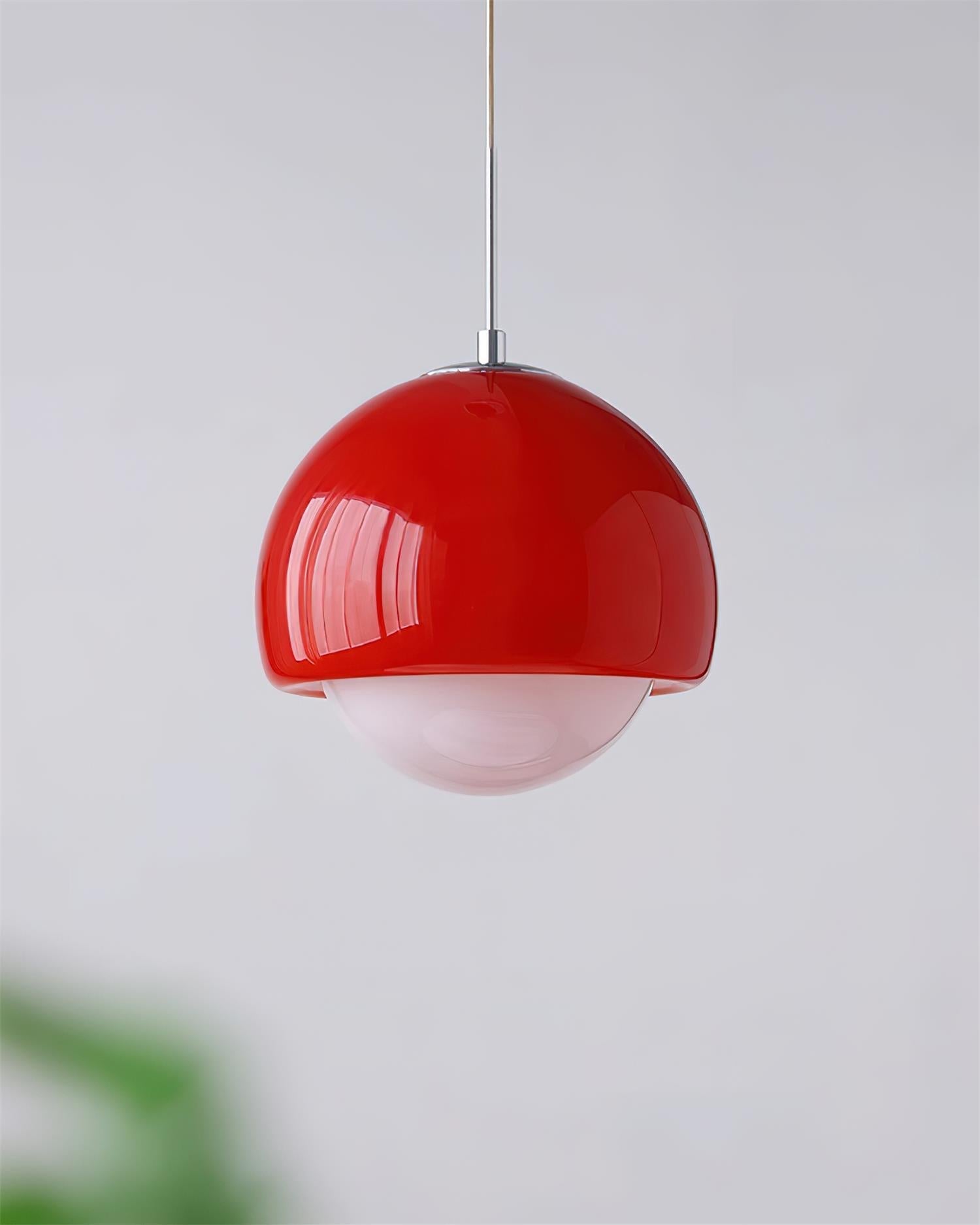 Pendant Light Glass Globe Retro Modern Style Colorful Soft Illumination - Letslighting