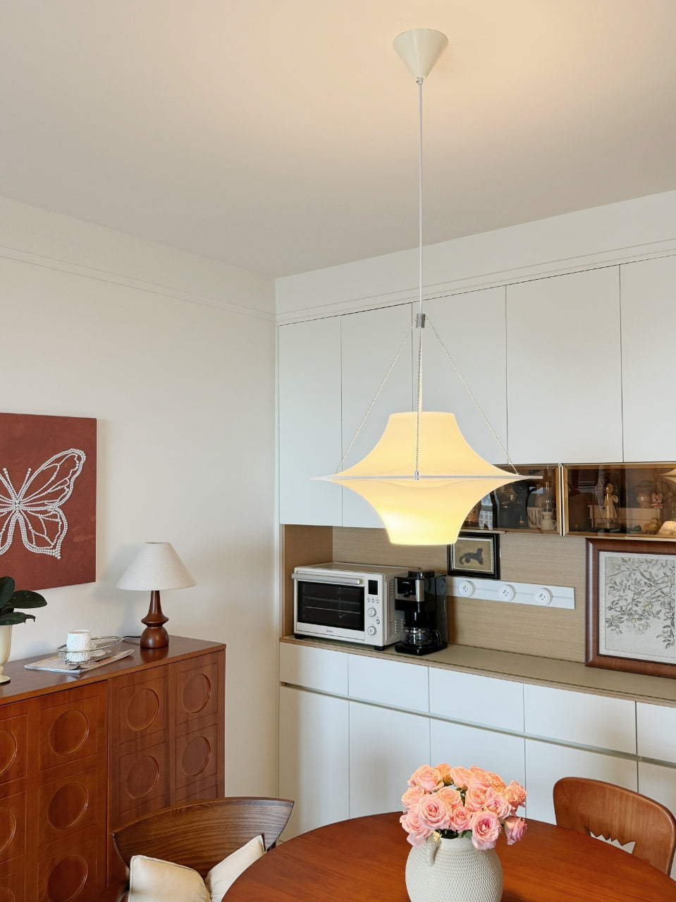 Alsolarae Individual Creativity Plastic Metal Pendant Lamp - Lamp Copper