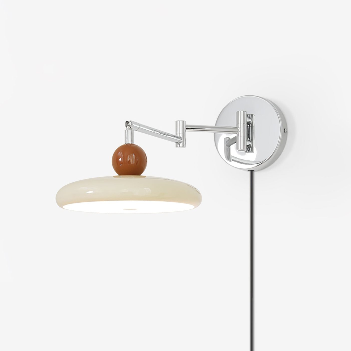 Aira Lámpara de Pared con Enchufe Verde / Beige