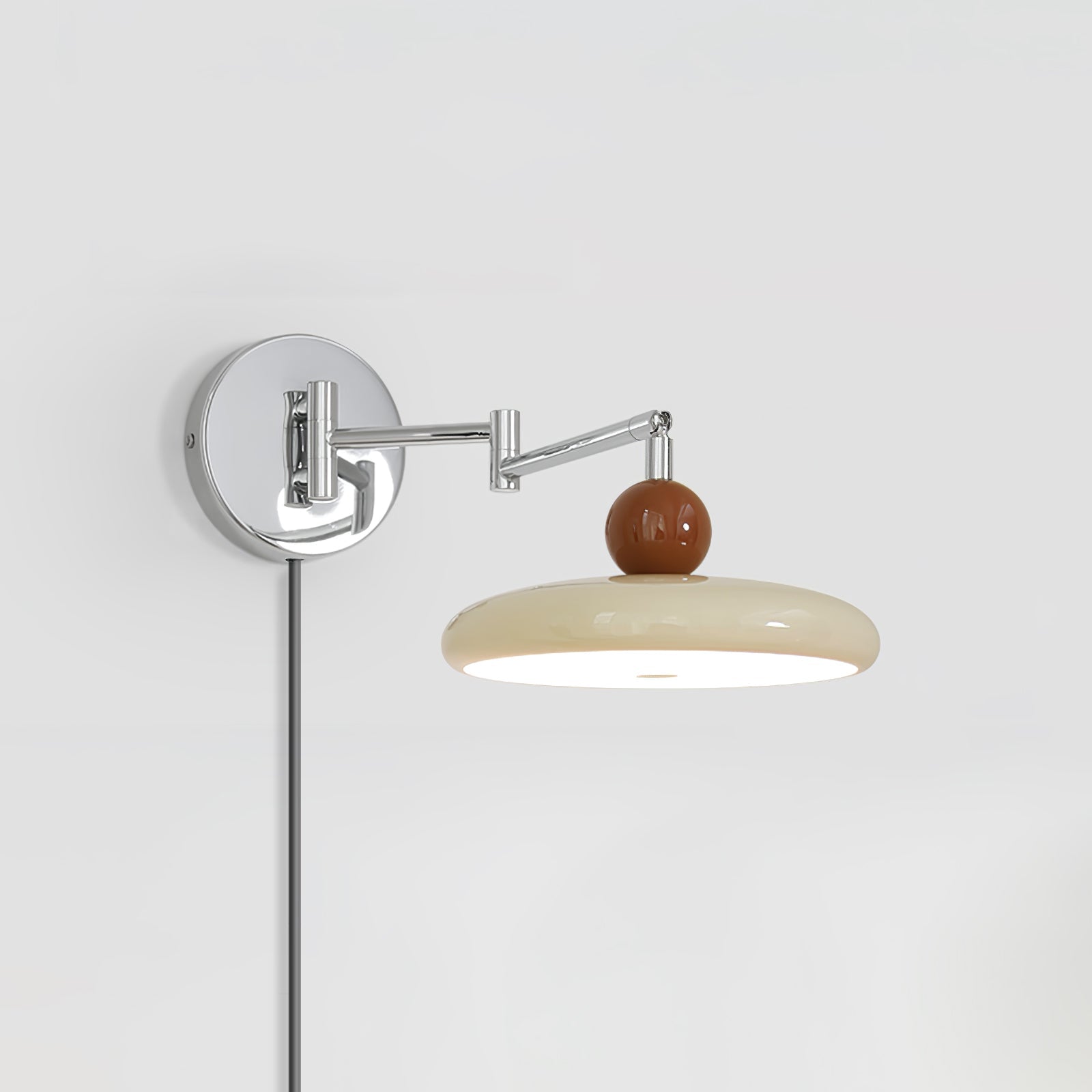 Aira Lámpara de Pared con Enchufe Verde / Beige