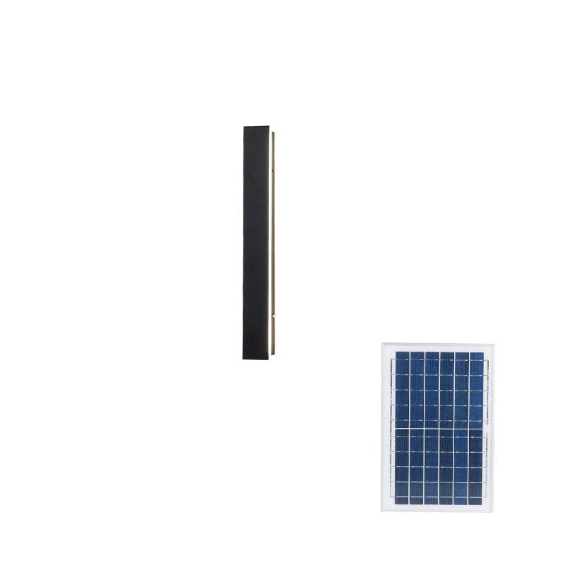 Long Strip Solar Outdoor Sconce - Letslighting
