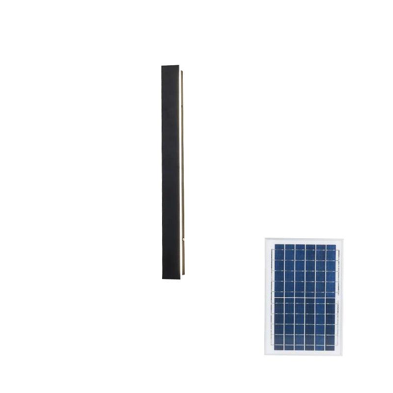 Long Strip Solar Outdoor Sconce - Letslighting