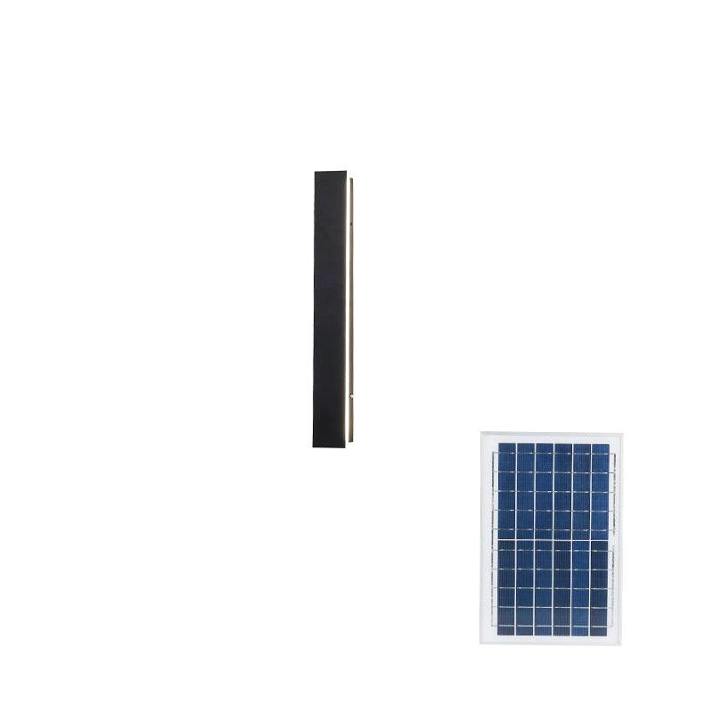 Long Strip Solar Outdoor Sconce - Letslighting