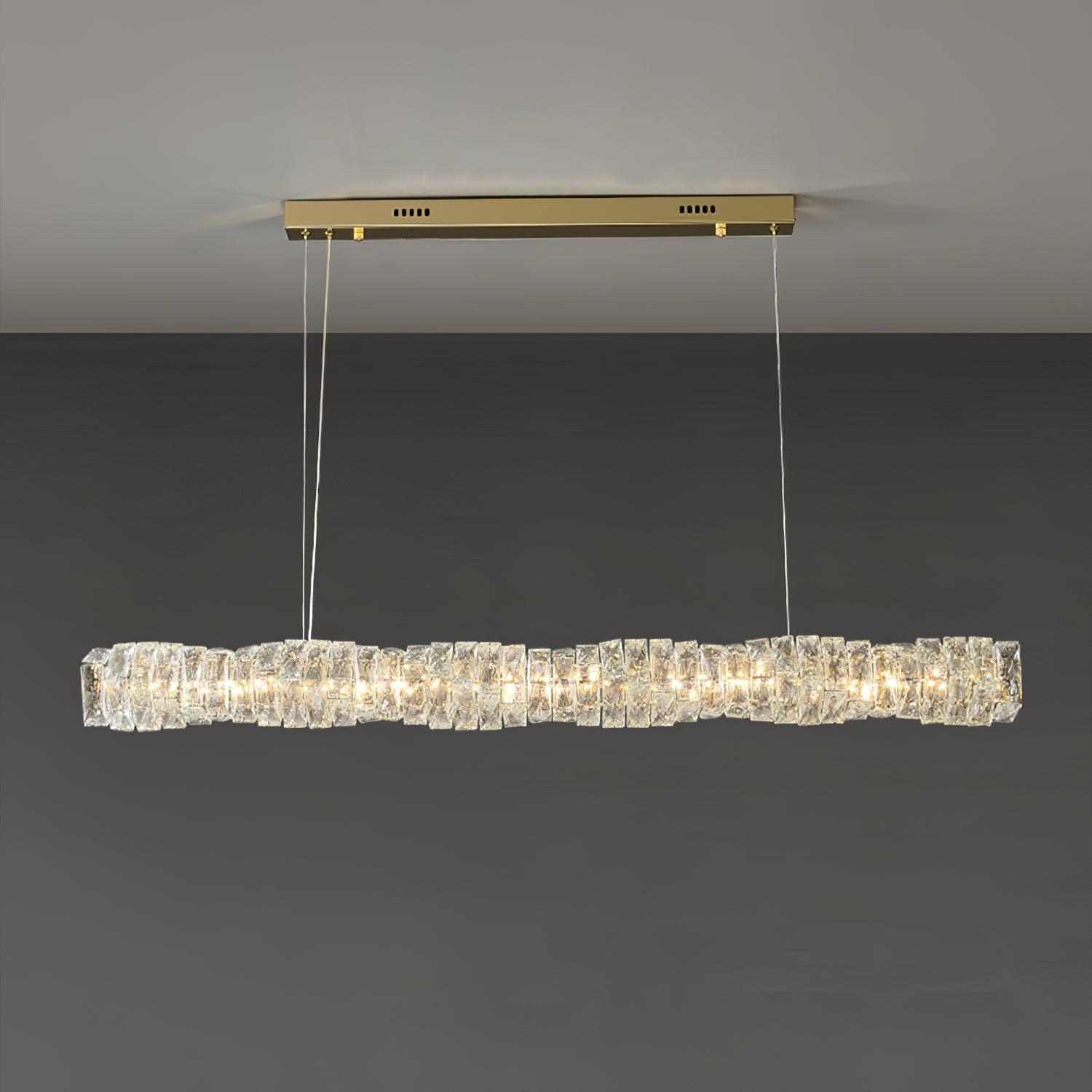Long Crystal Pendant Lamp - Letslighting